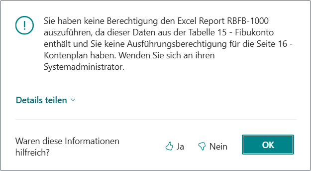 Excel Reports