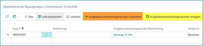 Wiederkehrende Excelreports