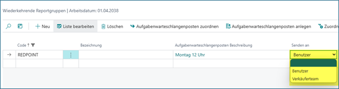 Wiederkehrende Excelreports