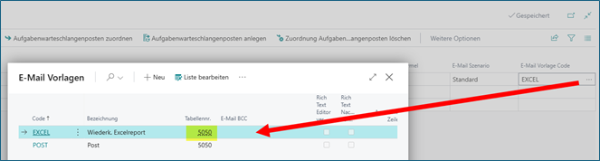 Wiederkehrende Excelreports